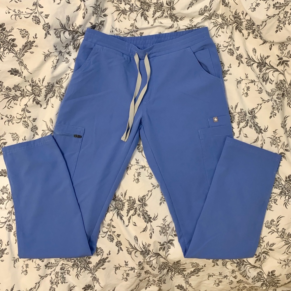 Figs Ceil Blue Yola - Skinny Scrub Pant XS